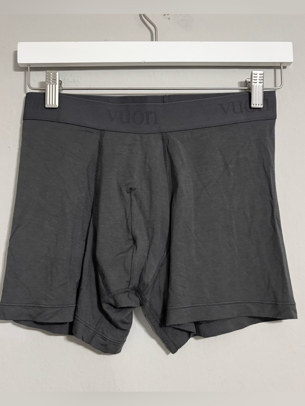Vuori Grey Boxers NWOT